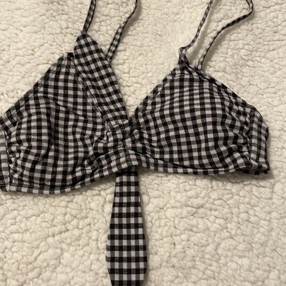 Checkered target bikini top - Picture 2 of 4